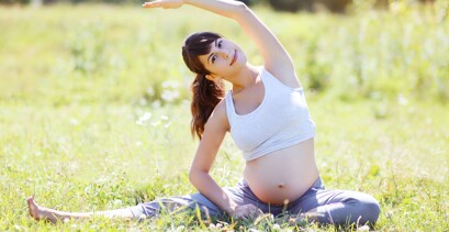 懷孕初期，孕婦運動維持孕期健康